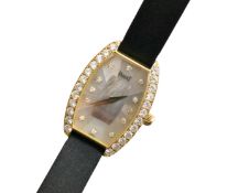 PIAGET 18CT GOLD & DIAMOND WRIST WATCH - 5045