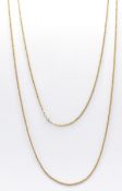 DIAMOND & GOLD PLATED CHAIN NECKLACE