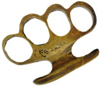 ORIGINAL WWI FIRST WORLD WAR 1915 BRITISH ARMY KNUCKLEDUSTER