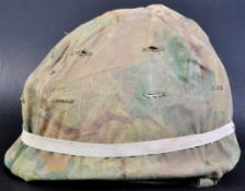 VIETNAM WAR ERA UNITED STATES M1 CAMO HELMET