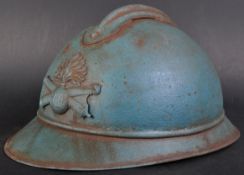 WWI FIRST WORLD WAR FRENCH ARTILLERY M15 ADRIAN HELMET