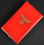 WWII SECOND WORLD WAR THIRD REICH NAZI GERMAN MEDAL CASE BOX