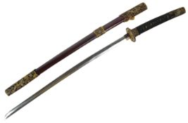 WWII SECOND WORLD WAR ERA JAPANESE KATANA SWORD