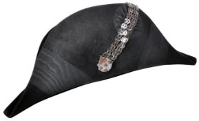 EARLY 20TH CENTURY ROYAL NAVY OFFICERS BICORN HAT