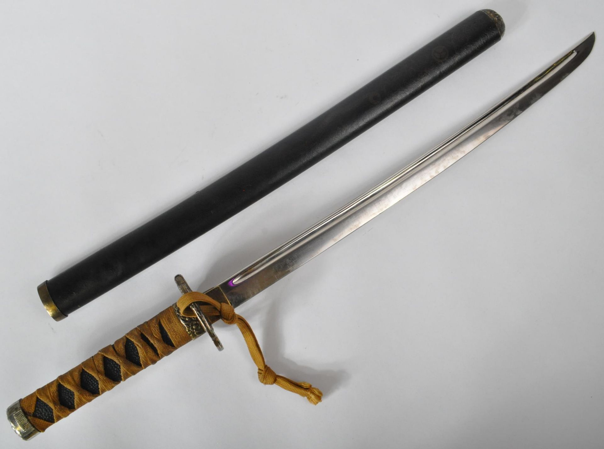 20TH CENTURY JAPANESE WAKIZASHI SHORT SWORD - Bild 8 aus 9