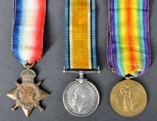 WWI FIRST WORLD WAR MEDAL GROUP - AUSTRALIAN IMPERIAL FORCE