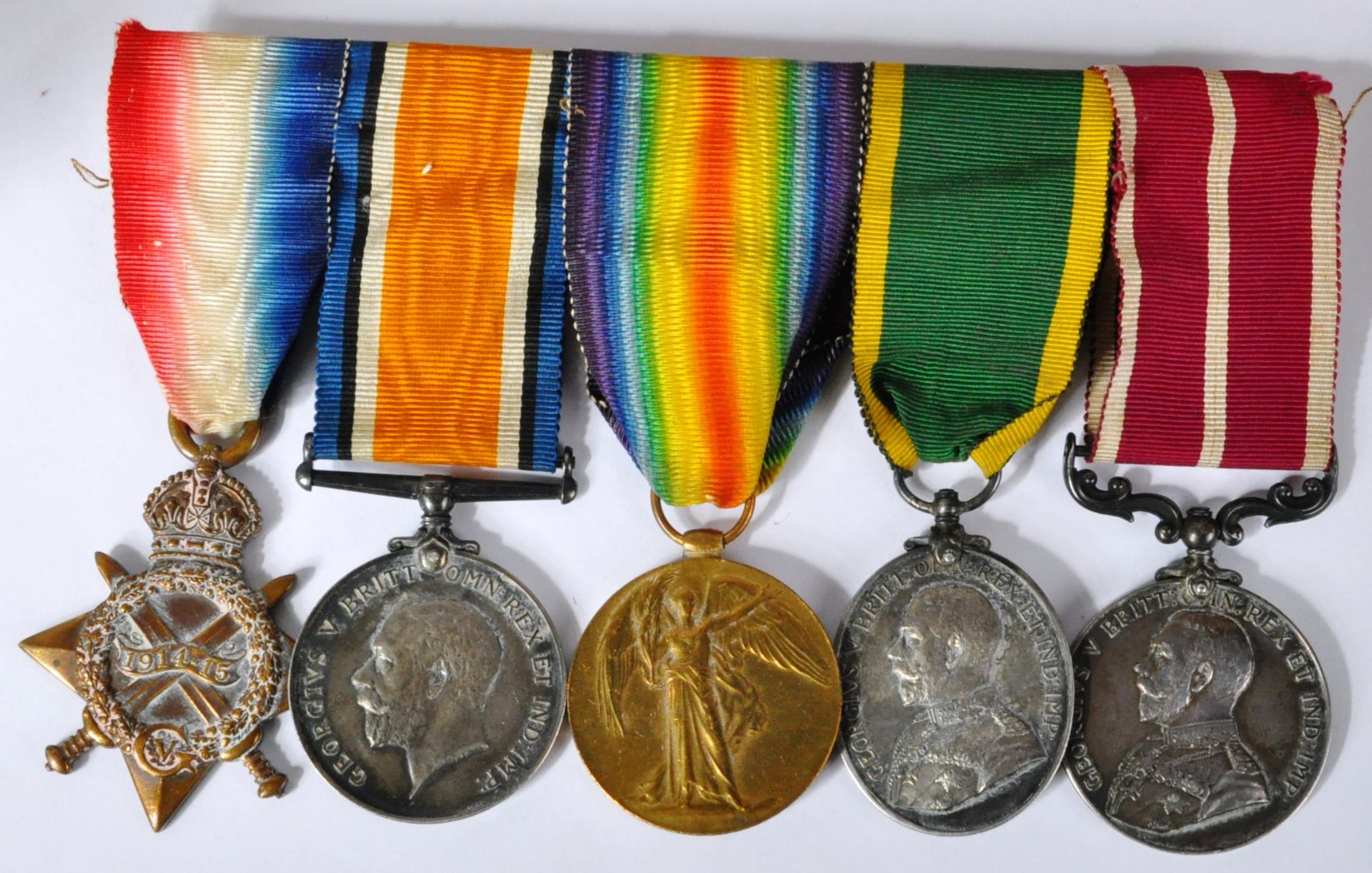 MAJOR W. H. SAINSBURY - WWI MEDAL GROUP AND PRE-WAR SHOOTING TROPHY COLLECTION - Bild 2 aus 8