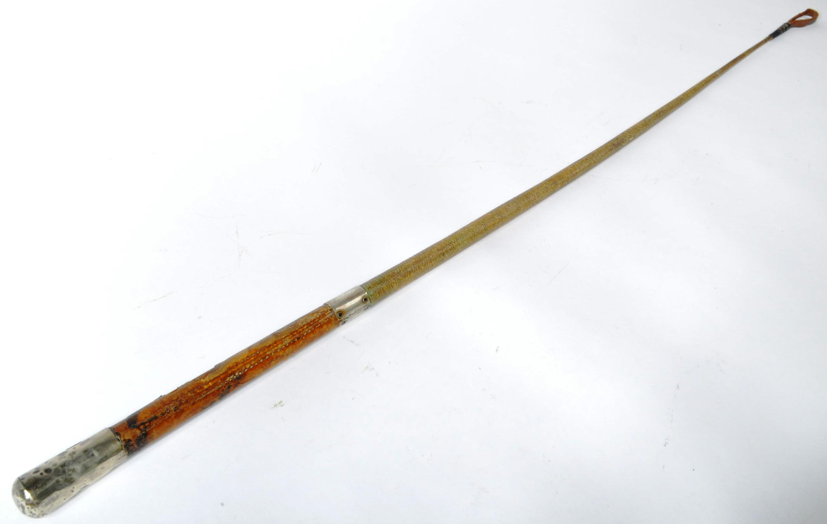 EARLY 20TH CENTURY ROYAL ARTILLERY RIDING CROP - Image 5 of 5