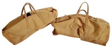 TWO ORIGINAL WWII SECOND WORLD WAR A.T.S KIT BAGS