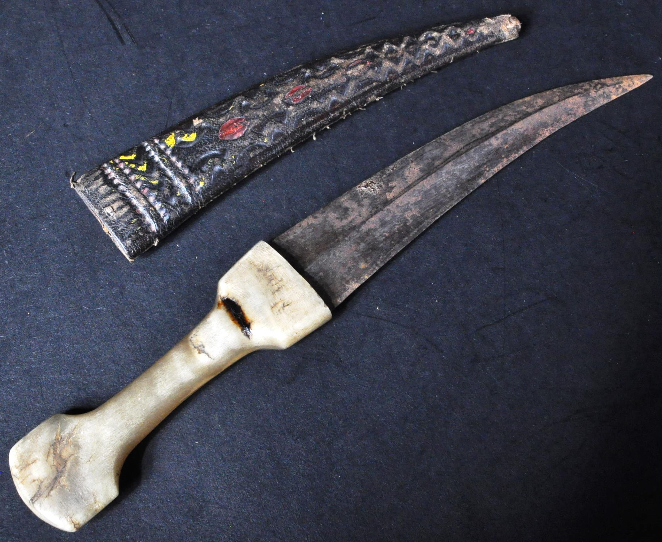 EARLY 20TH CENTURY YOUNG BOYS IRAQI JAMBIYA DAGGER - Image 7 of 8