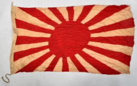 VINTAGE WWII RELATED JAPANESE COTTON BATTLE FLAG