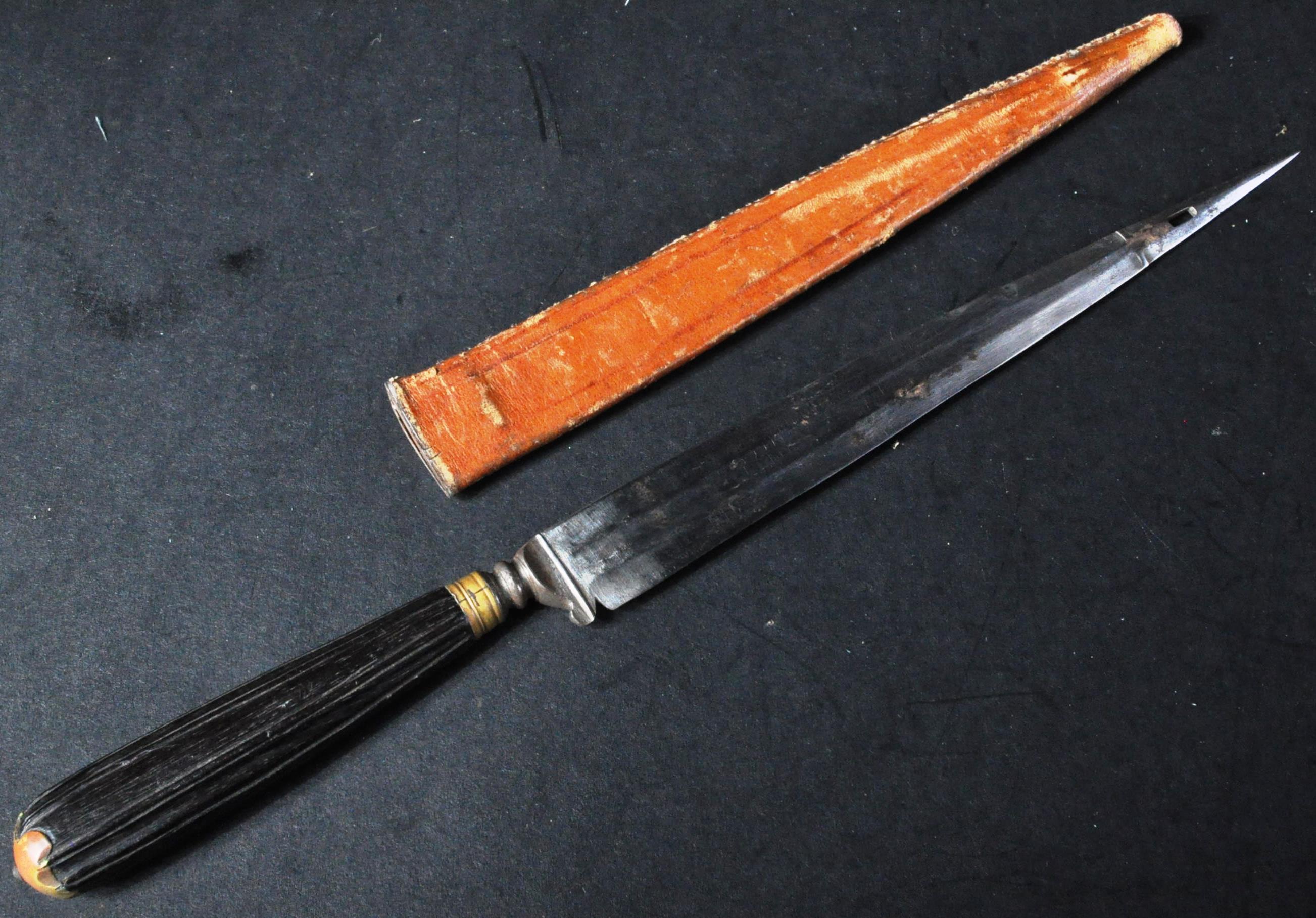 17TH CENTURY ASSASSINS KNIFE - Image 5 of 7
