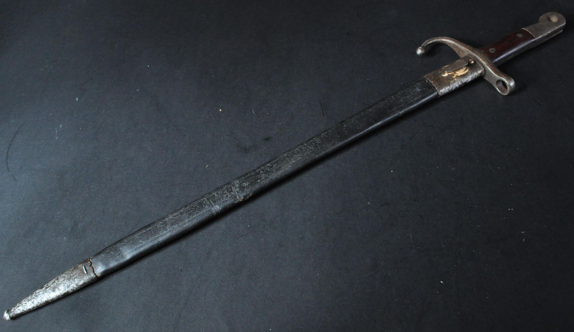 WWI FIRST WORLD WAR TURKISH ARMY 1903 MODEL SWORD BAYONET - Bild 8 aus 8