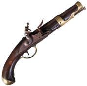 19TH CENTURY VICTORIAN FLINTLOCK PISTOL