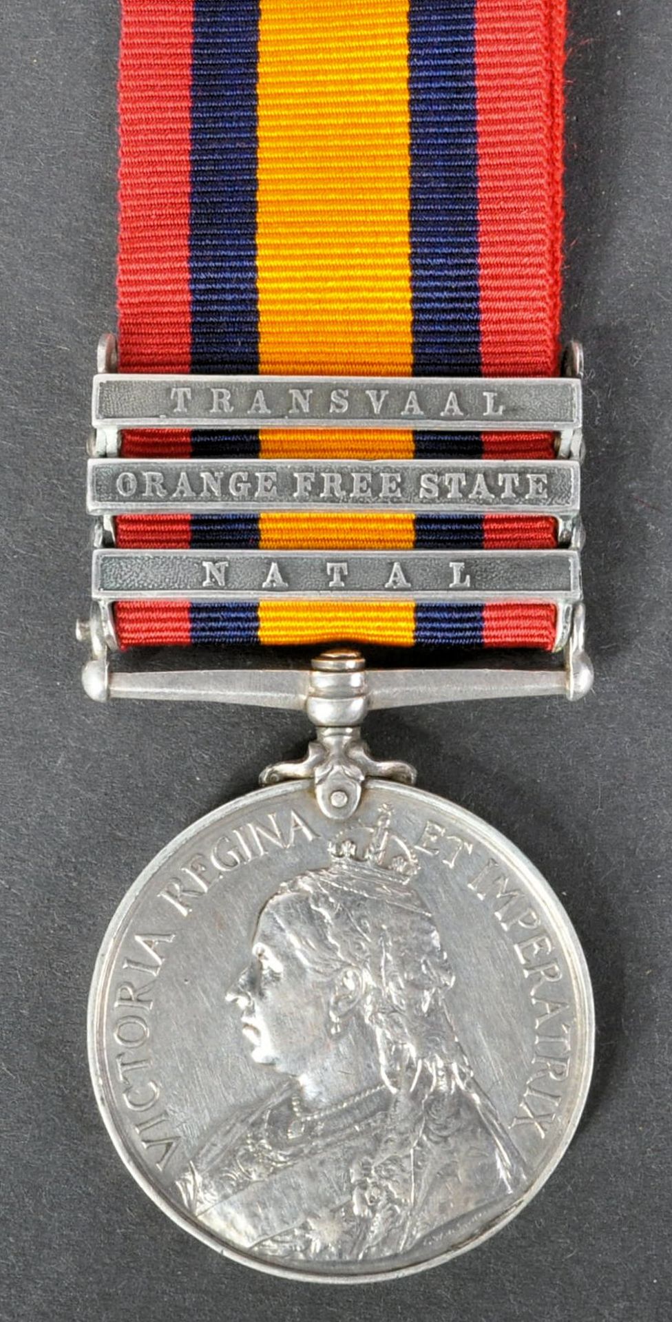 BOER WAR - QUEEN'S SOUTH AFRICA MEDAL - 5TH DRAGOON GUARDS