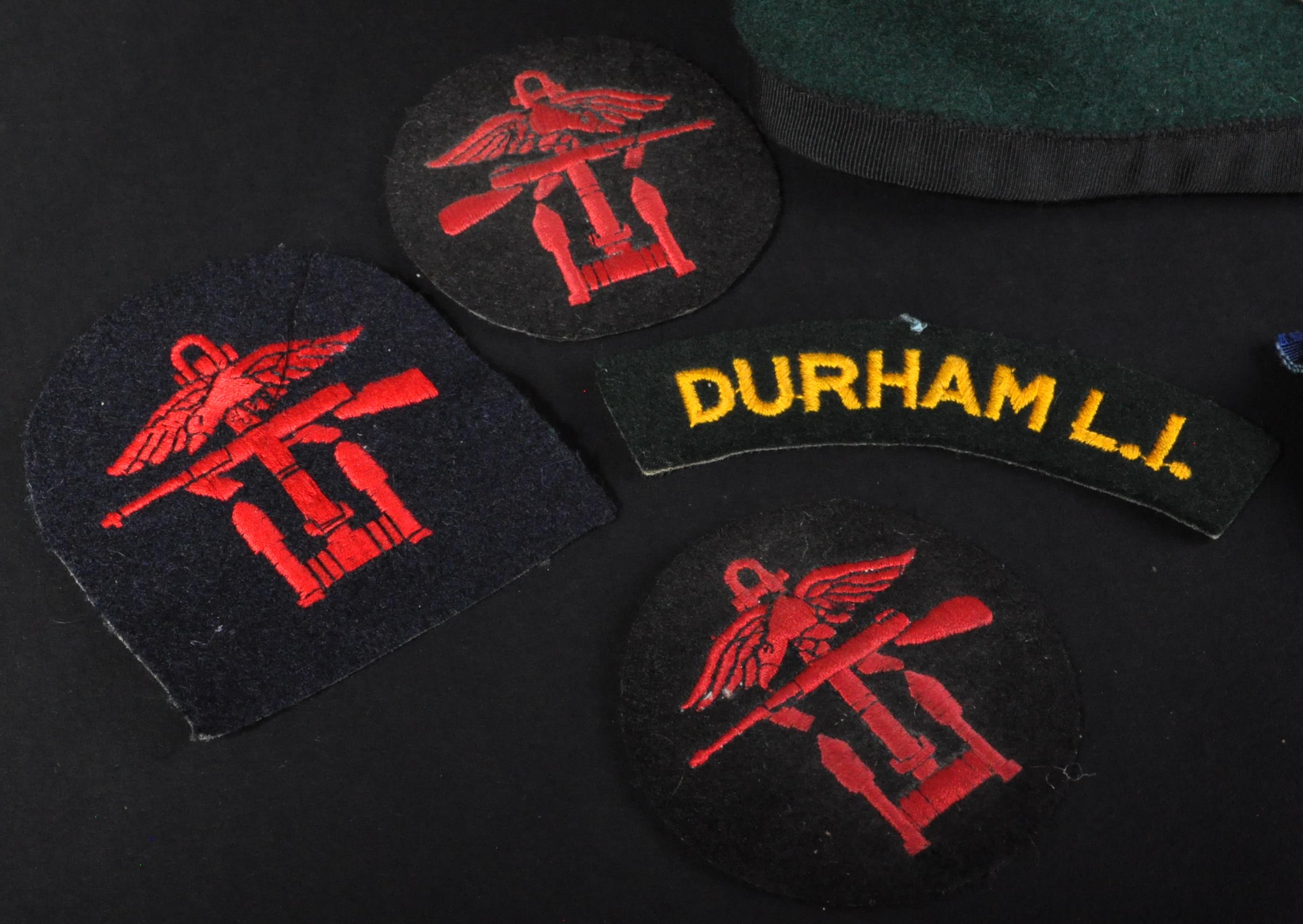 WWII SECOND WORLD WAR EFFECTS - MEDAL GROUP AND NO.6 COMMANDO BERET - Image 3 of 5