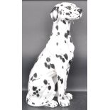 RETRO VINTAGE DALMATIAN BREED DOG FIGURINE BY BOXER CERAMICHE