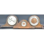 THREE EARLY 20TH CENTURY MANTEL CLOCKS