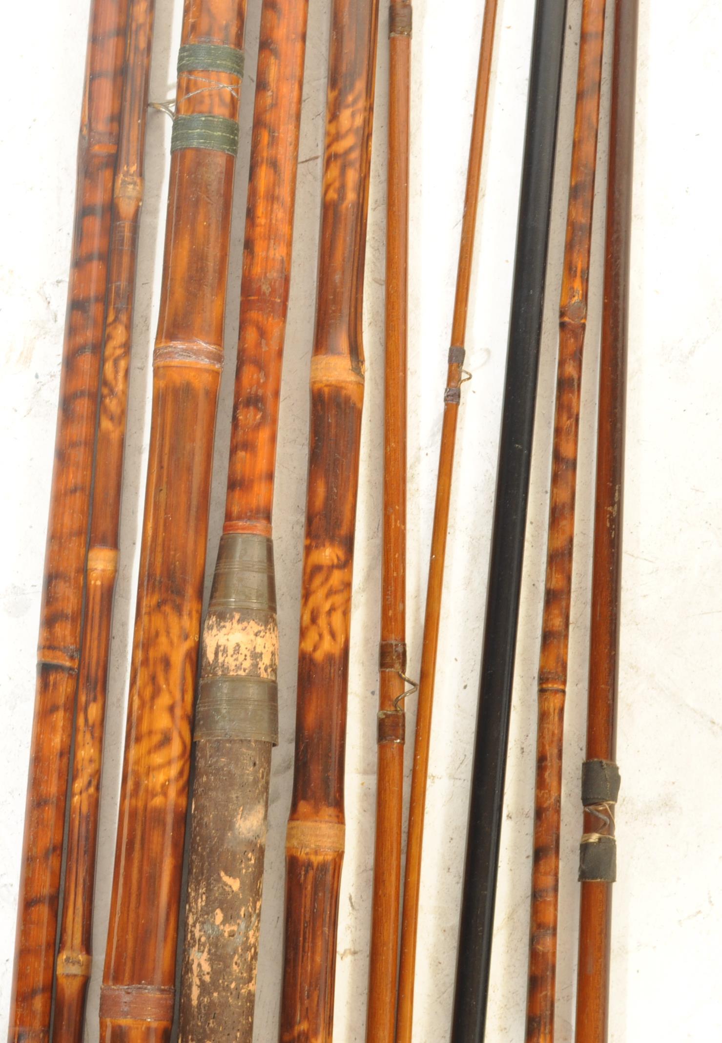 VICTORIAN CANE FISHING RODS - Image 3 of 4