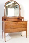 EARLY 20TH CENTURY EDWARDIAN MAHOGANY DRESSSING TABLE