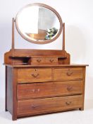 EARLY 20TH CENTURY CIRCA 1910 MAHOGANY DRESSING TABLE CHEST