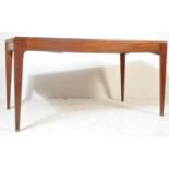 MID 20TH CENTURY TEAK WOOD EXTENDING DINING TABLE