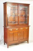 EARLY 20TH CENTURY ARTS AND CRAFTS MAHOGANY BOOKCASE