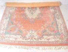 VINTAGE CHINESE ORIENTAL RUG