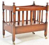 19TH CENTURY VICTORIAN MAHOGANY CANTERBURY