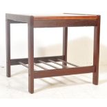 DANISH TEAK WOOD SIDE TABLE BY BRDR. FURBO