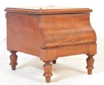 19TH CENTURY VICTORIAN MAHOGANY STEP COMMODE