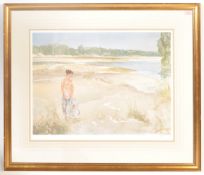 AFTER WILLIAM RUSSELL FLINT - LIMITED EDTION PRINT OF CARLOTTA BY THE LOIRE