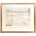 AFTER WILLIAM RUSSELL FLINT - LIMITED EDTION PRINT OF CARLOTTA BY THE LOIRE