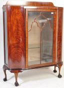 19TH CENTURY VICTORIAN MAHOGANY CHINA DISPLAY CABINET