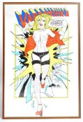 JOHN KENT - VAROOMSHKA - POP ART COMIC BOOK PRINT