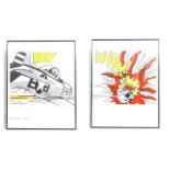 AFTER ROY LICHTENSTEIN - WHAAM - POP ART PRINT IN COLOURS