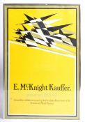 E. MCKNIGHT KAUFFER - POSTER FOR WORKS ON SHOW AT THE V&A