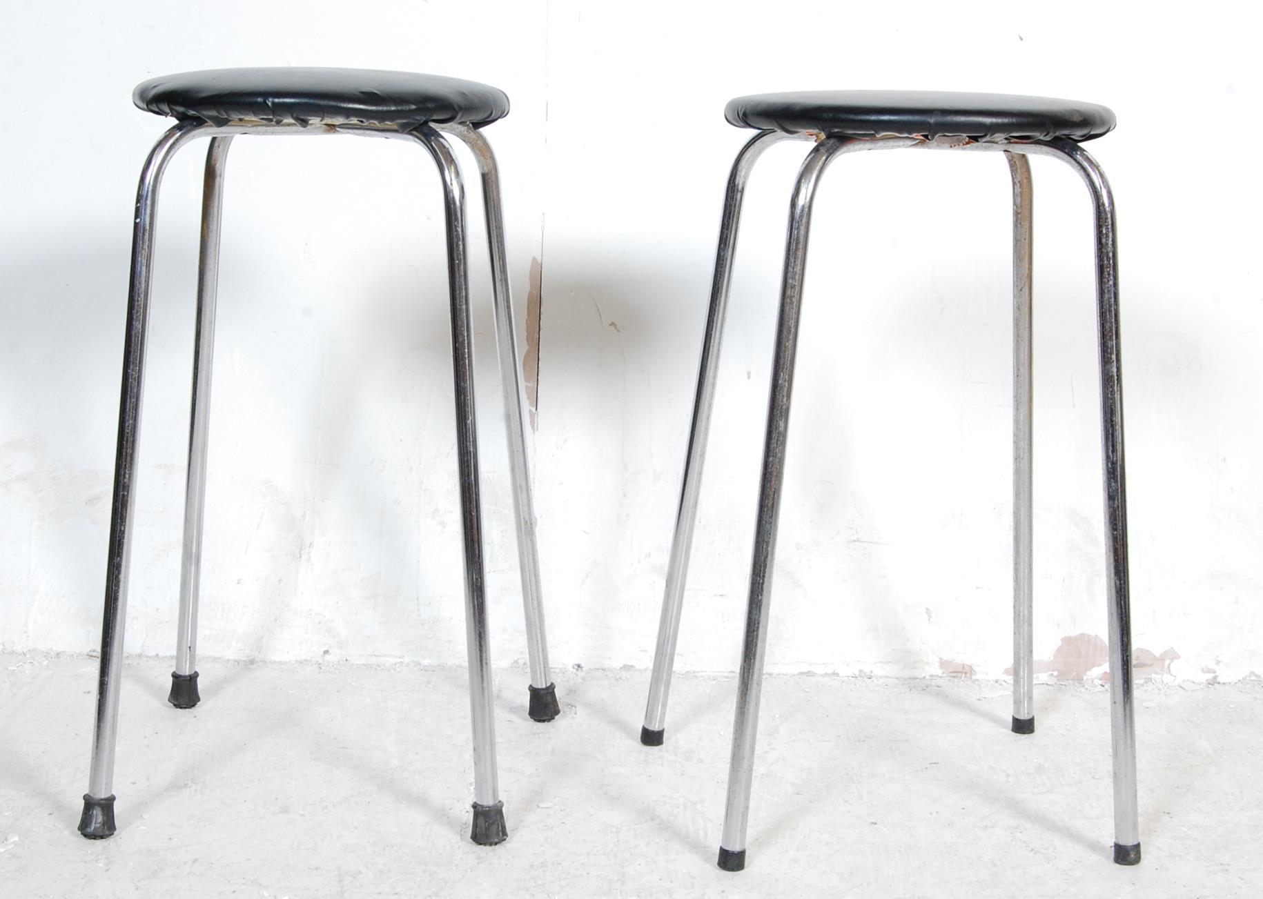 KERON - MATCHING PAIR OF MID CENTURY STOOLS