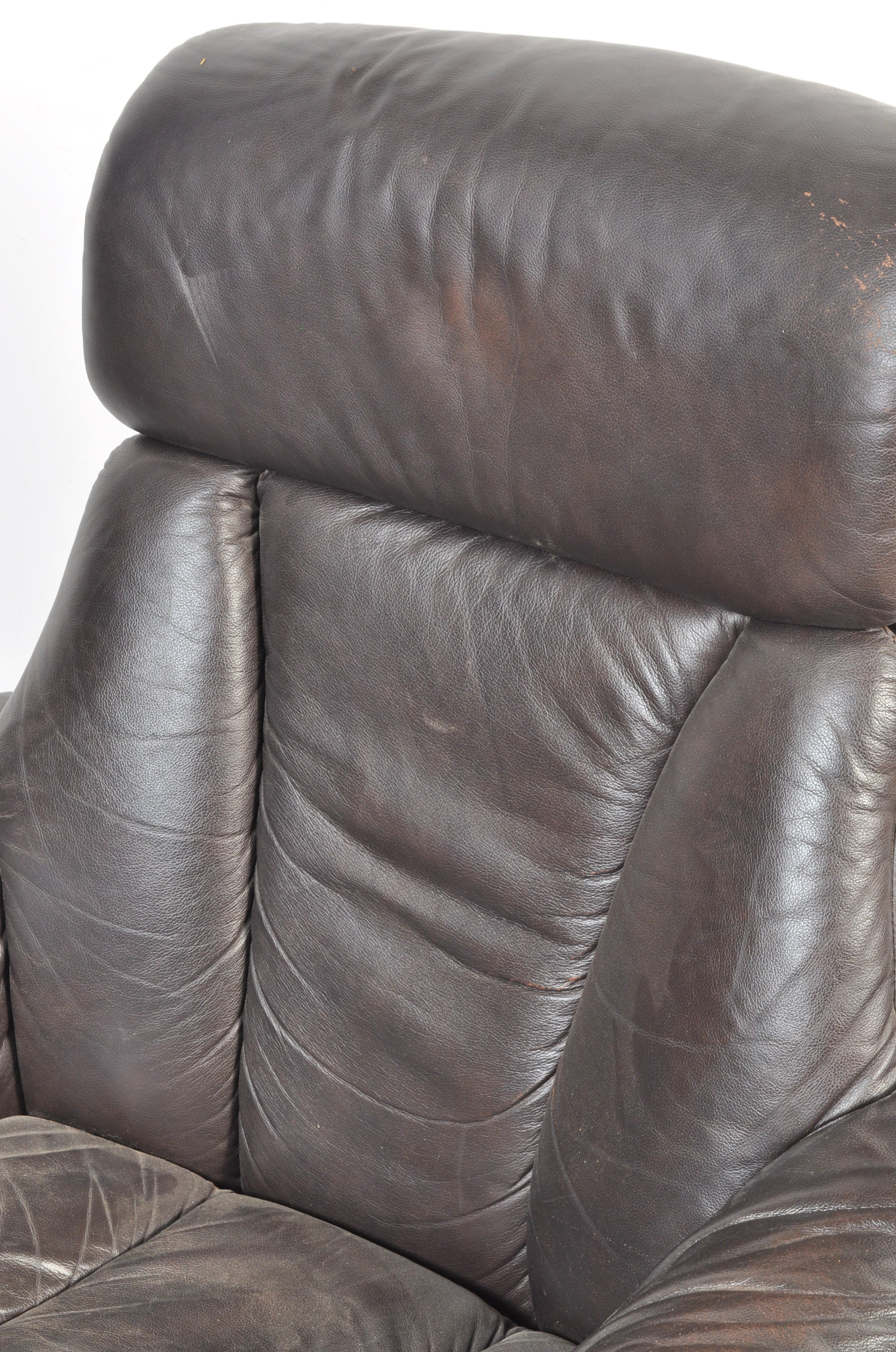 CONTEMPORARY STRESSLESS STYLE RECLINING ARMCHAIR - Image 4 of 6