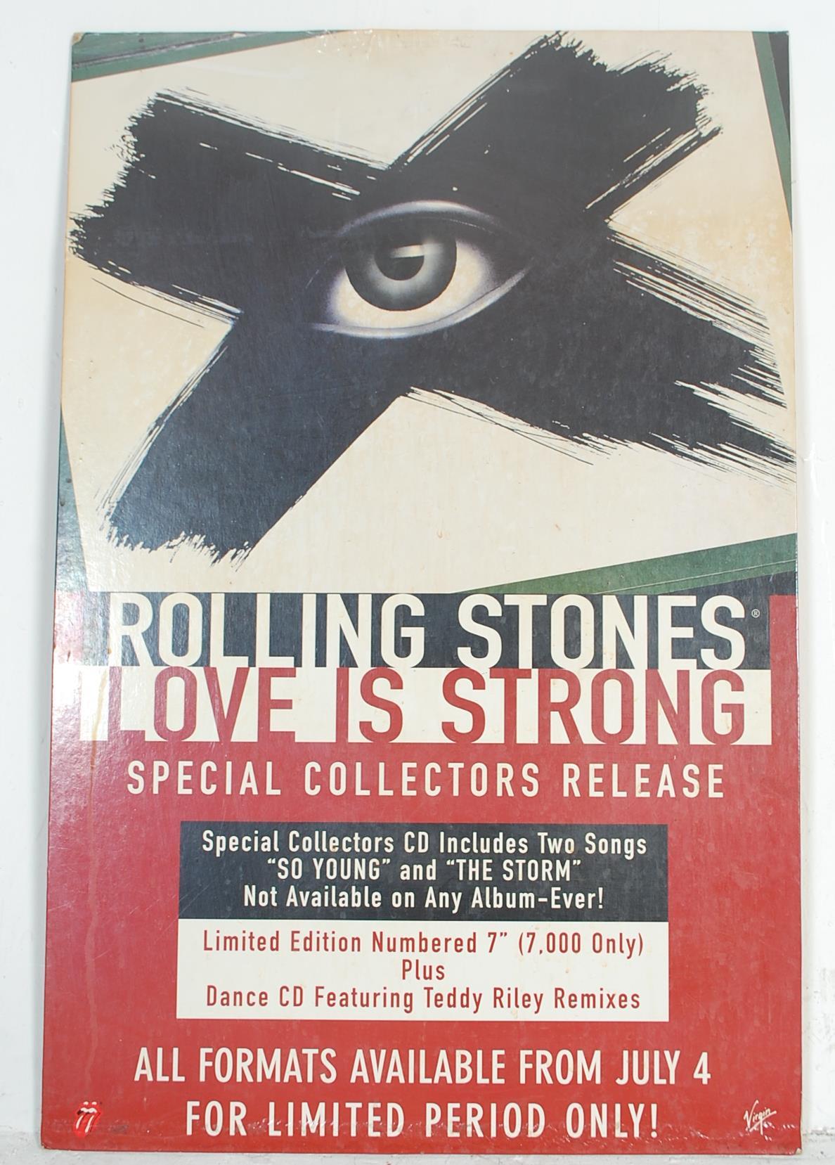 THE ROLLING STONES - ORIGINAL IN-STORE DISPLAY SIGNS - Image 3 of 5