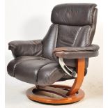 CONTEMPORARY STRESSLESS STYLE RECLINING ARMCHAIR