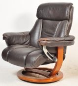 CONTEMPORARY STRESSLESS STYLE RECLINING ARMCHAIR