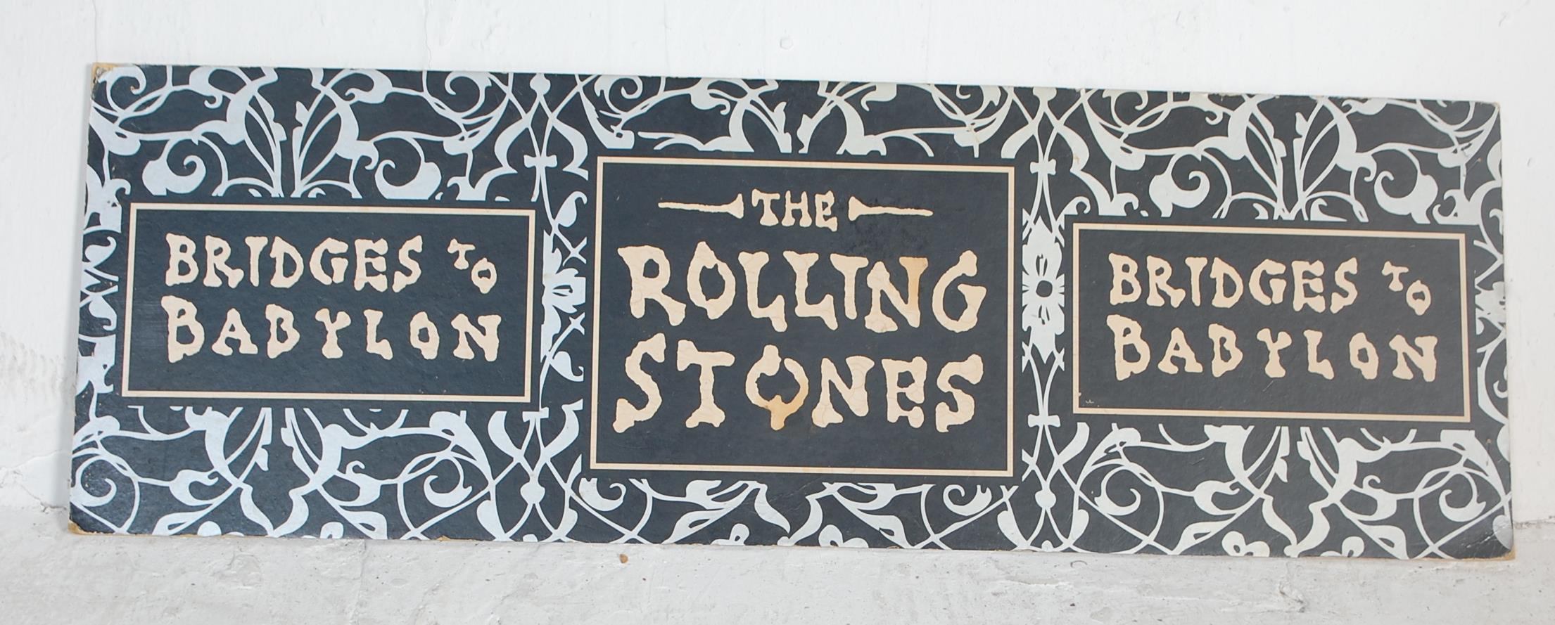 THE ROLLING STONES - ORIGINAL IN-STORE DISPLAY SIGNS - Image 5 of 5