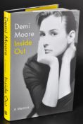 DEMI MOORE - A MEMOIR - AUTOGRAPHED BOOK AUTOBIOGRAPHY