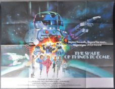 THE SHAPE OF THINGS TO COME (1979) - ORIGINAL UK QUAD POSTER