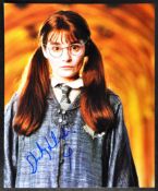 SHIRLEY HENDERSON - HARRY POTTER - SIGNED 8X10" PHOTO - AFTAL