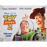 TOY STORY 2 (1999) - ORIGINAL UK QUAD TEASER POSTER