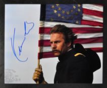 KEVIN COSTNER - DANCES WITH WOLVES - SCARCE SIGNED 8X10" PHOTO - ACOA