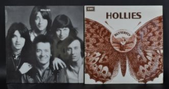 THE HOLLIES - BUTTERFLY FIRST PRESSING AND SELF TITLED ALBUM