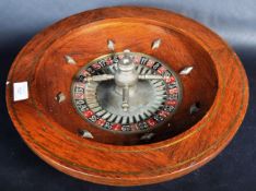 EARLY 20TH CENTURY ROULETTE TABLE TOP